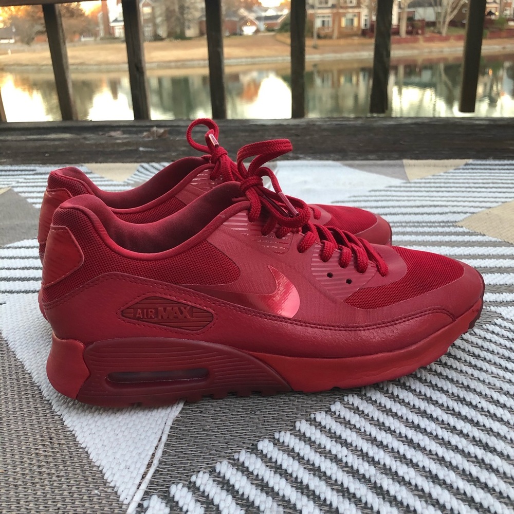 Women’s Red Nike Air Max 90